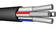 Провод алюминиевый АВВГнг(А)-LS 4х16 мм2 Гост