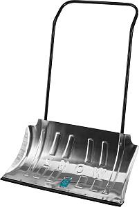 СИБИН ДА-750, 750 мм, алюминиевый, со стальной планкой, снеговой движок (скрепер) (421859)